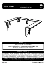 Preview for 1 page of Front Runner SSDS102 Manual