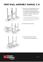 Preview for 3 page of Front Runner TEGO WALL Assembly Manual