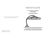 Frontgate 68286A Assembly And Operation Manual preview