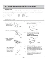 Preview for 3 page of Frontgate AURAPP15120SS Instruction Manual