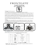 Frontgate Carlisle 28019 Assembly Instructions preview