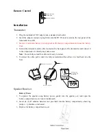 Предварительный просмотр 4 страницы Frontgate DS0620B Owner'S Manual