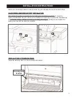 Предварительный просмотр 9 страницы Frontgate FG388LP-GD Installation Instructions And Use & Care Manual