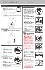 Preview for 8 page of Frontgate GWU9850F/3554A Owner'S Manual