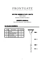 Frontgate RS38M-P4-CB-M2 Owner'S Manual preview