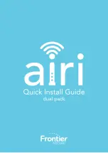 Preview for 1 page of Frontier airi Air 4920 Quick Install Manual