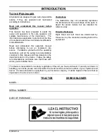 Предварительный просмотр 6 страницы Frontier BL2130 Operator'S Manual