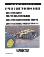 Предварительный просмотр 1 страницы Frontier DH5410C Operator'S Manual