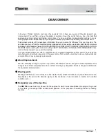 Предварительный просмотр 3 страницы Frontier DM1160 Operator'S Manual