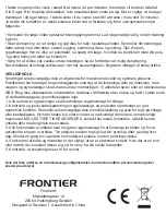 Предварительный просмотр 18 страницы Frontier FMS100 User Manual