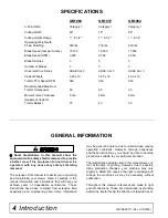 Preview for 4 page of Frontier GM1060 Operator'S Manual