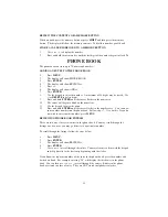 Preview for 18 page of Frontier IR09225 Owner'S Instruction Manual