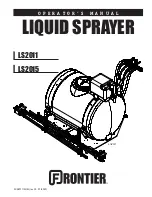 Предварительный просмотр 1 страницы Frontier LS2011 Operator'S Manual