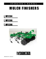 Frontier PLOTMASTER MF1204 Operator'S Manual preview