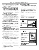 Preview for 4 page of Frontier ST0521E Operator'S Manual