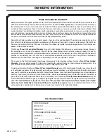 Preview for 7 page of Frontier ST0521E Operator'S Manual