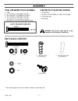 Предварительный просмотр 8 страницы Frontier ST0927 Operator'S Manual