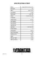 Предварительный просмотр 56 страницы Frontier ST0927 Operator'S Manual