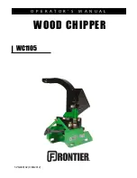 Preview for 1 page of Frontier wc1105 Operator'S Manual