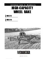 Frontier WR2212 Operator'S Manual preview