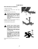 Preview for 22 page of Frontier WR2212 Operator'S Manual