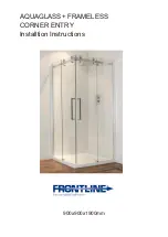 FrontLine AQUAGLASS Plus Installation Instructions Manual preview