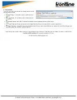 Preview for 3 page of FrontLine ComProbe USB 2.0 Quick Start Manual