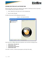 Preview for 10 page of FrontLine FTS4USB Quick Start Manual