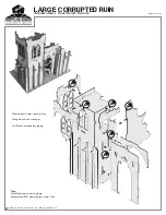 Preview for 2 page of FrontLine Large Corrupted RUIN Assembly Instructions