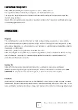 Preview for 4 page of FrontLine RPA061S User Instruction Manual