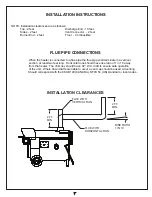 Preview for 7 page of Frost Fighter IDH200QR LP/NG Installation, Operation & Maintenance Instructions Manual