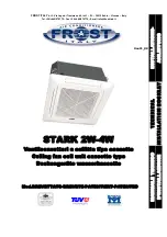 Preview for 1 page of Frost Italy STARK 2W-4W Installation Booklet