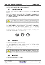 Предварительный просмотр 11 страницы frost-trol ALBORAN BM Installation And Maintenance Manual