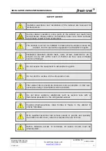 Preview for 4 page of frost-trol ALBORAN CS SOLID Series Installation And Maintenance Manual