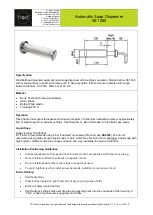 FROST 06.1050 Quick Manual preview