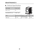 Предварительный просмотр 28 страницы FROST FTWFL100S Owner'S Manual