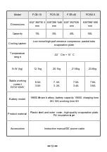 Предварительный просмотр 15 страницы FROZEN FC-15 Manual