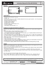 Предварительный просмотр 2 страницы FrSky ACCESS XM Instruction Manual