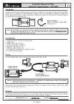 Предварительный просмотр 1 страницы FrSky FAS100S Instruction Manual