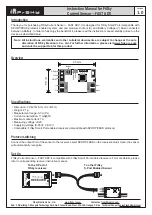 Preview for 1 page of FrSky FAS7 ADV Instruction Manual