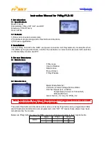 FrSky FLD-02 Instruction Manual preview