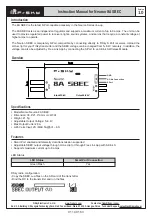 Предварительный просмотр 1 страницы FrSky Neuron 8A SBEC Instruction Manual