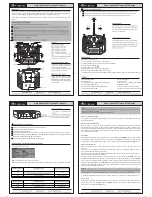 FrSky Taranis Q X7S Manual preview