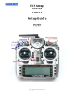 Preview for 1 page of FrSky Taranis Setup Manual