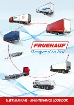 Preview for 1 page of Fruehauf ArgoMax User Manual - Maintenance Logbook