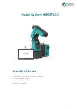 Preview for 1 page of fruitcore robotics HORST600 Assembly Instructions Manual