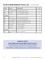 Предварительный просмотр 56 страницы Fruitland RCF 250 Operation And Maintenance