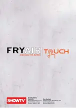 Preview for 64 page of FRYAIR TOUCH Instruction Manual