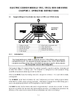 Frymaster 17EC Operating Instructions Manual предпросмотр