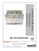 Предварительный просмотр 1 страницы Frymaster 1814E Series Service & Parts Manual